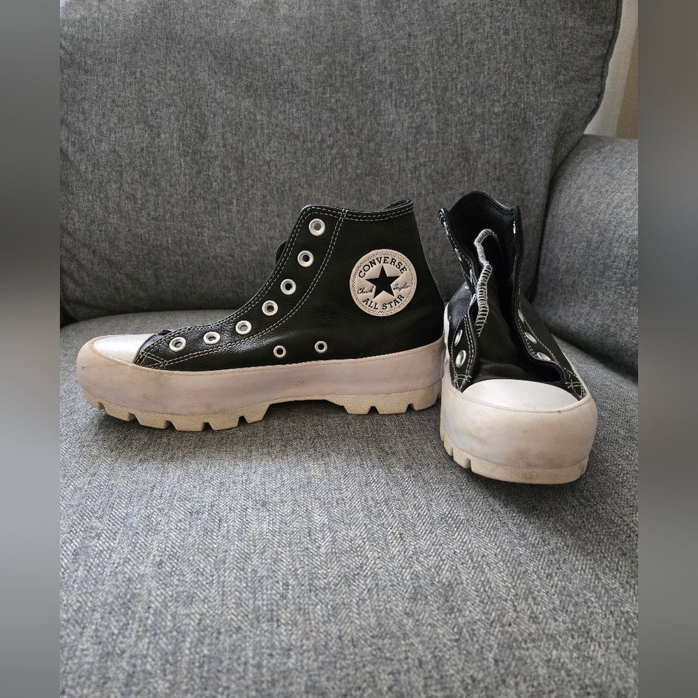 Women's Converse Chuck Taylor All Star Lugged Leather High Top Sneakers
